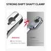 Amazicha Stainless Steel Heel Toe Shift Lever Pegs Shifter Lever