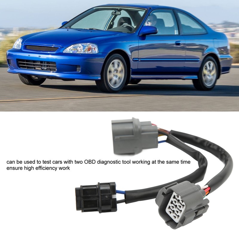 9Pin Distributor Jumper Harness OBD1 to OBD2 Engine Harness Replacement