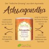 Ashwagandha Pulver Bio (Rohkost Vegan) Schlafbeere Wurzel-Pulver Aschwagander Pulver Winterkirsche