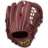 Zett Soft Baseball Glove, Soft Steer, All-Round Use, Right-Handed, BRGB35430
