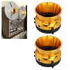 1 Pair 10 Inch Opener Universal Polished Aluminum NAB Hub