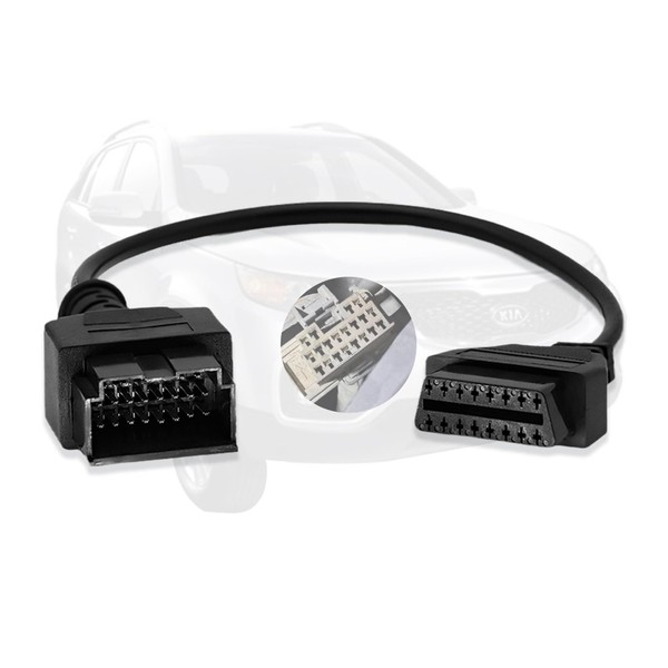 AMHTDOL OBDI to OBDII Diagnostic Cable for KIA Vehicles 20Pin