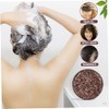 Piezas Jabón Negro Cabello Gris Barra Ecológica Champú Mujeres Hombres
