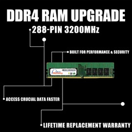 Arch Memory Replacement for Dell SNP732YDC/32G AB120719 32GB 288-Pin DDR4 3200MHz UDIMM RAM for Vostro 3681 SFF