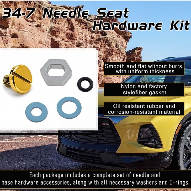 2Pack 34-7 Needle & Seat Hardware Kit compatible with Holley