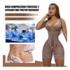 Faja Colombiana Postparto De Alta Compresión Para Mujer Color Violeta