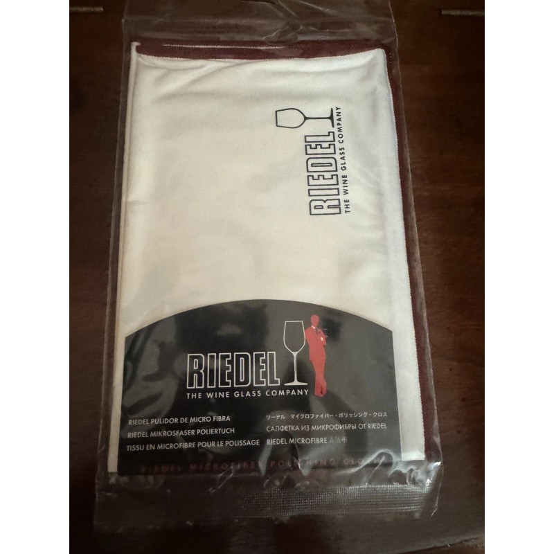 Riedel The Wine Glass Company Microfiber Polishing Cloth NEW IN