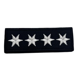 Police rank textile patches contender - A12 (police chief commissar/in A12)