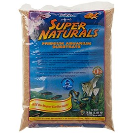 Carib Sea ACS05839 Super Natural Sunset Gold Sand for Aquarium, 5-Pound