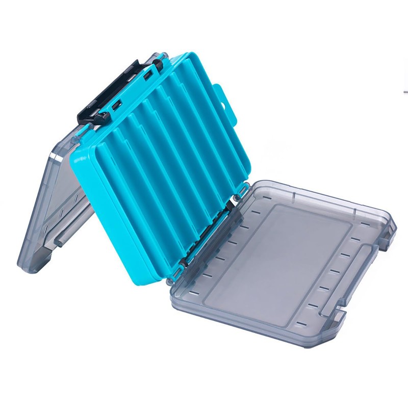 AIMALL 14-Compartment Fishing Tackle Box, Dual-Sided, Lightweight Lure and Hook