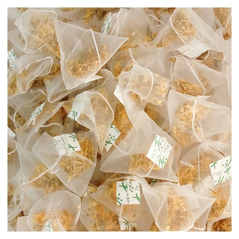 Chrysanthemum Tea 국화꽃차 국화차 삼각티백차 25개 식용꽃 허브차 허브티 Chrysanthemum