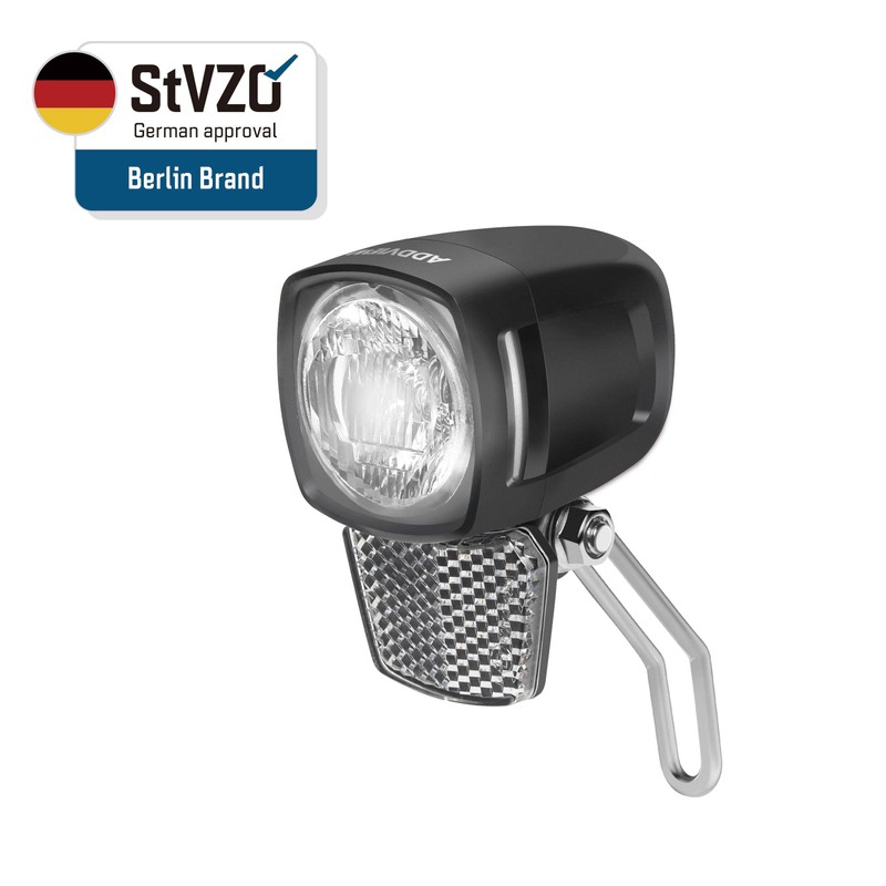 ADDVIEW E-Bike Front Light 60Lux Hammer E60 - LED Bicycle