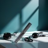 Black Plastic Head Narrow Fine Teeth Hair Comb Beauty Tool,