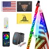 Ehaho 1 Pack 4FT Whip Lights,LED Whip Light with App