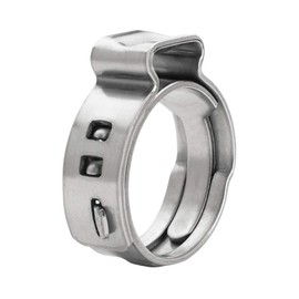 SUPPLY GIANT QYLU-DS34-10 Oetiker Style Pinch Pex Cinch Clamps, 1/2 INCH, Stainless Steel
