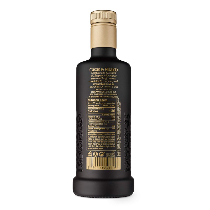 Casas De Hualdo, Extra Virgin Olive Oil, Imported From Spain,