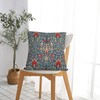 Keebik William Morris Pattern Throw Pillow Covers Decorative Outdoor Soft