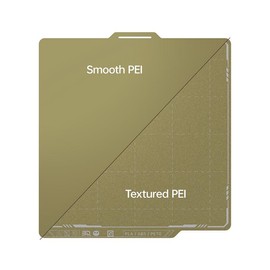 BIQU Panda Build Plate 256x256MM Double Side Textured&SMooth PEI PET PEO for Bambu Lab P1P P1S X1C A1 3D Printer HeatBed:_Textured Smooth PEI