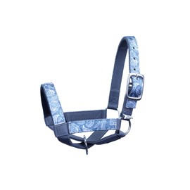 Derby Originals Patterned Double Layer Nylon Figure-8 Cow Halters and Sizes