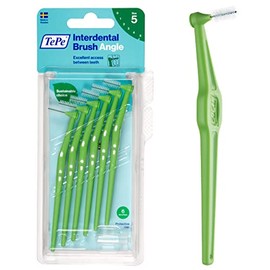 TePe Angle Cepillo Interdental Angulado, Cepillos interdenaltes TePe Verde 0.8mm Blister 6 Piezas.…