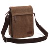 DORRISO Men Shoulder Bag Fashion Messenger Bags Canvas Lightweight Portable