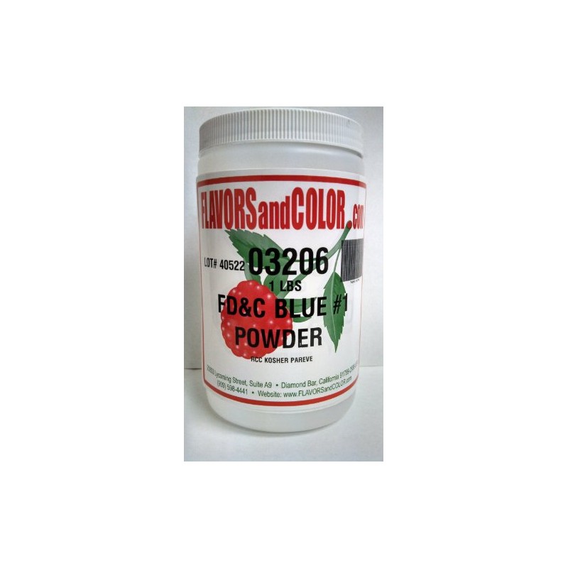 FD&C Blue #1 Powder 454 Grams