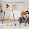 Foldable Baby Swing Frame, Heavy Duty Metal A-Frame Swing Sets