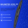 EMITHSUN® 14" Rear Wiper Blades, Streak-free OEM Back Wipers