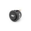 Rough Country Round Backlit Rocker Switch | Blue Back Light