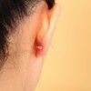 Rubber Earring Backs Soft Clear Earring Backings for Studs Hypoallergenic