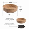 Rubber Base Castor Cups 4 PCS Ø60mm X-Protector – Furniture