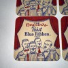 VINTAGE PABST BLUE RIBBON BEER COASTER