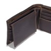 Carhartt Carhartt Mens' Leather Passcase Wallet, Brown, One Size