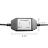 RuiLing 1-Pack Black DC 12V 24V LED Strip Dimmer Switch
