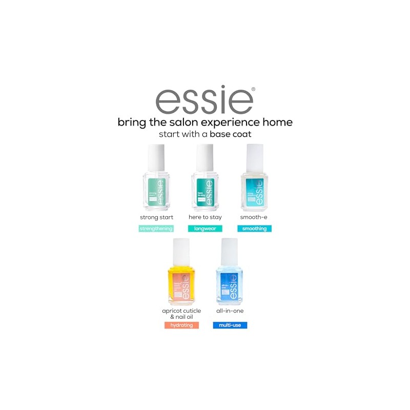 essie Strong Start Nail Strengthening Base Coat, 0.46 Ounce