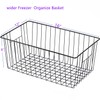 Y.Z.Bros 16" L x 12" W Wider Freezer Storage Organizer