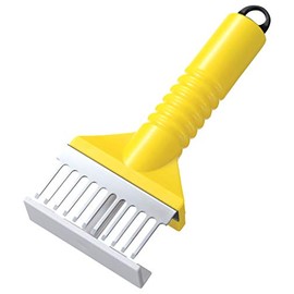 Shimomura Kougyou (下村工業) Made in Japan Yakipar! Soft Meat Tendon Cutter Yellow 65×150×25mm Made in Tsubamesanjo, Niigata YP-615