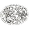 BELTINGER Belt Buckle Flower 4.0 cm | Buckle Interchangeable Buckle