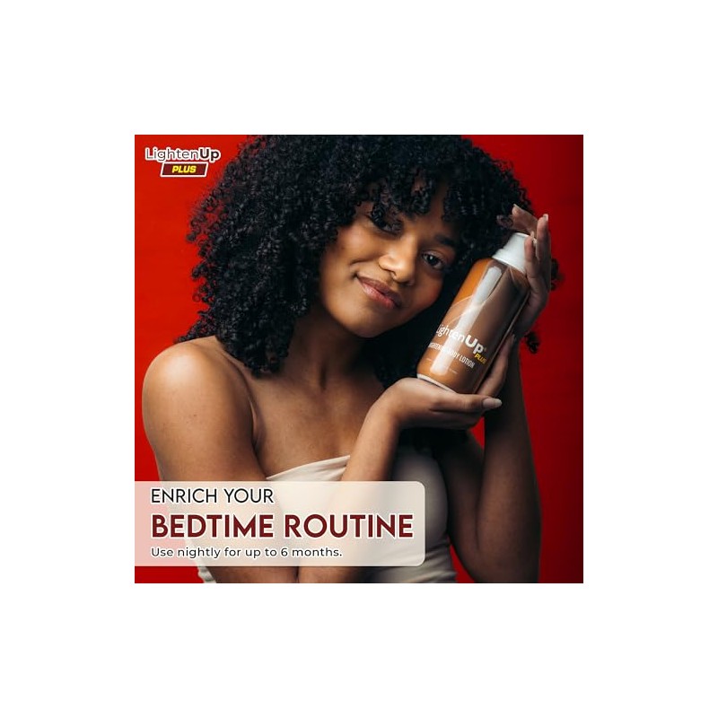 Lightenup Crema Loción Corporal Aclarante Despigmentante Vitamina Glicerina Manteca Karité