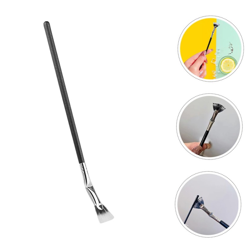 Outanaya Eyelash Brush Applicator Tool for Eye Makeup Fan-shaped Design
