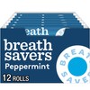 BREATH SAVERS Peppermint Sugar Free Breath Mints Rolls, 0.75 oz