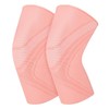 BOODPET Knee Support Sleeves (2-Pack)–Small Size for Slim Legs–Women’s Knee