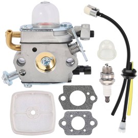 Kizut PB200 Carburetor Tune Up Kit for Echo PB-200 PB201 ES210 ES211 Leaf Blower Shredder Vaccum C1U-K78 A021000942 A021000943 Fuel Line Primer Bulb