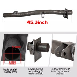 VEHITO Rear Tank Support Bar Crossmember for 99~06 Chevy Silverado/GMC Sierra 1500/2500