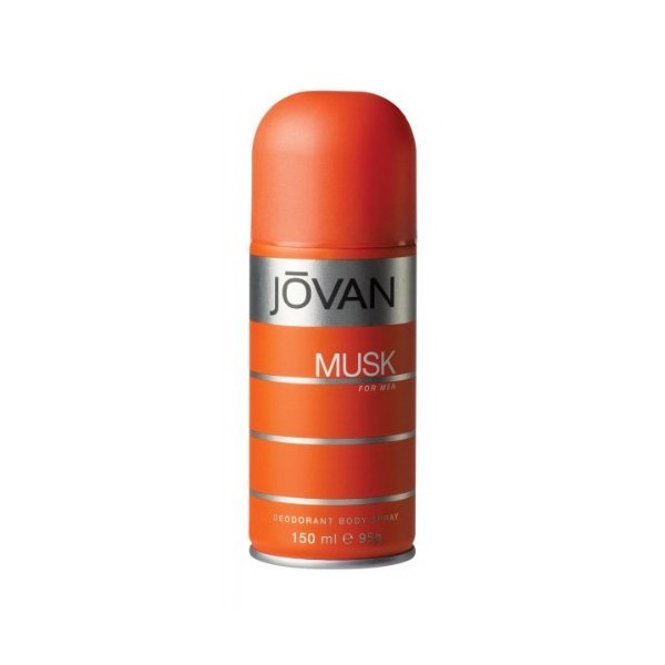 Jovan Musk Deodorant Spray for Men, 150 ml by Jovan