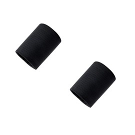 Mirhua Wristband, Thin, Cool, Sweat Wipe, Sweat Absorbent, 3.1 inches (8 cm), Stretchable, Sweat Absorbent, Quick Drying, Stylish, Set of 2, Unisex