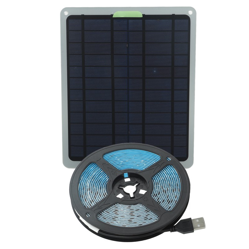 20W Full Spectrum Solar Power Lamp LED 5V IP65 Waterproof