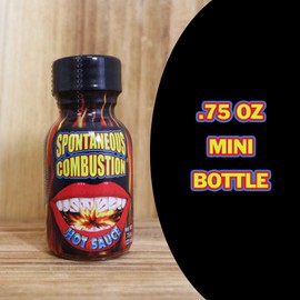 Spontaneous Combustion with Habanero Premium Hot Sauce Bottles Gourmet Gift Set Travel Size– .75 oz. 24 Pack - Try if You Dare! – Ultimate Habanero Hot Sauce Gift