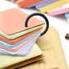 Semrien 210 Pcs 1.1 Inch Plastic Binder Rings, Loose Leaf
