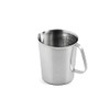 Weis Messbecher Edelstahl satiniert 1 L, Silber, 15x11x13 cm